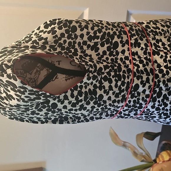 Jessica Howard Black and White Patterned Midi Dress - Picture 7 of 13